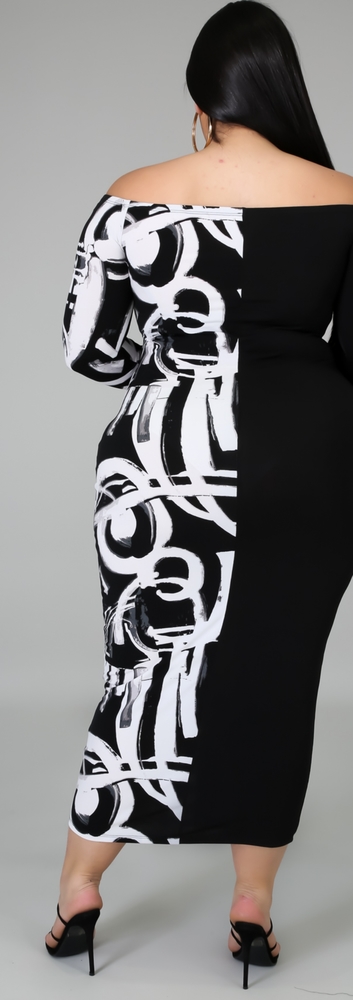 Plus size dress